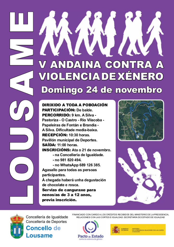 V Andaina contra a violencia de Xénero