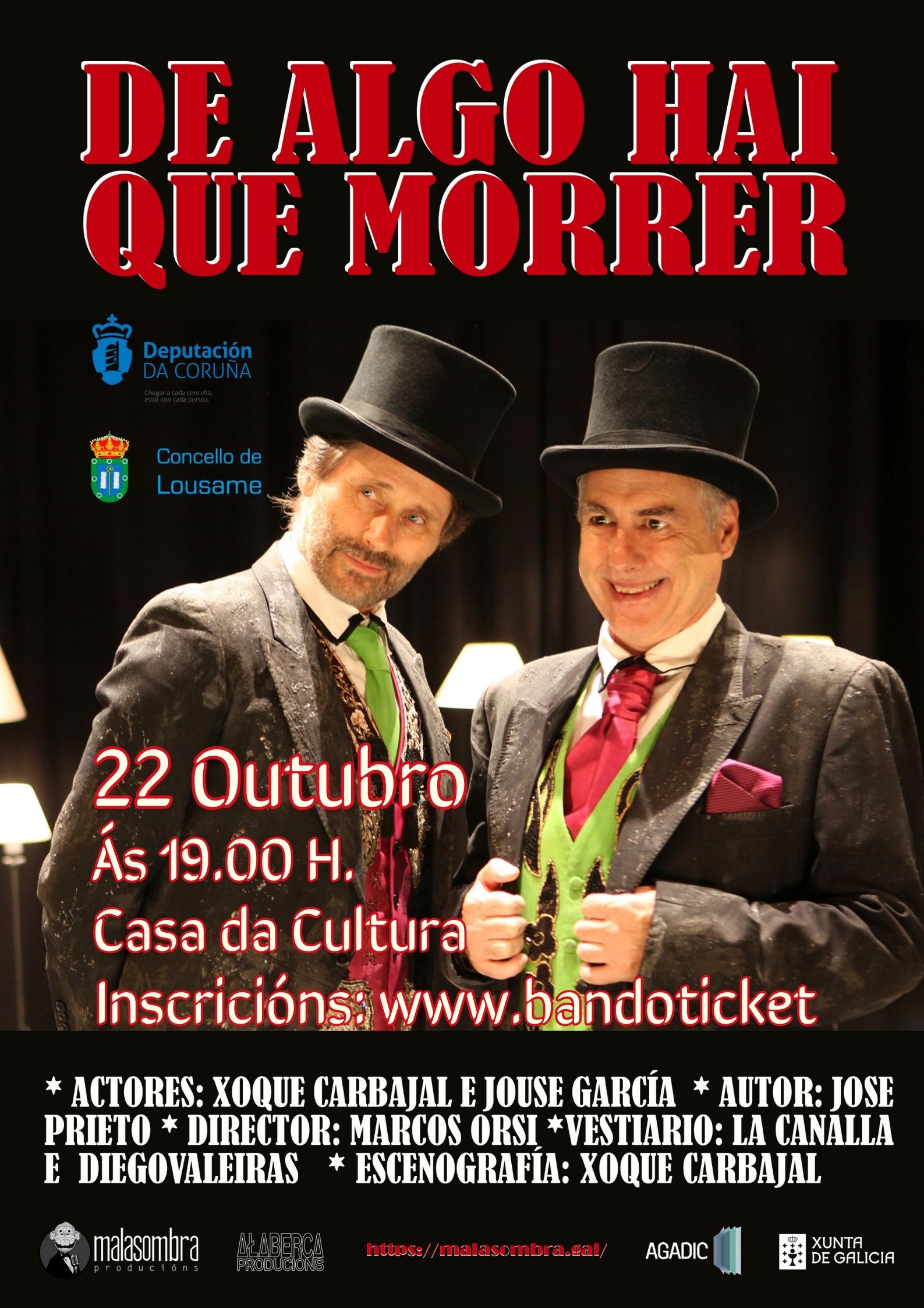 Casa da Cultura - Espectáculo a cargo de Malasombra Produccións