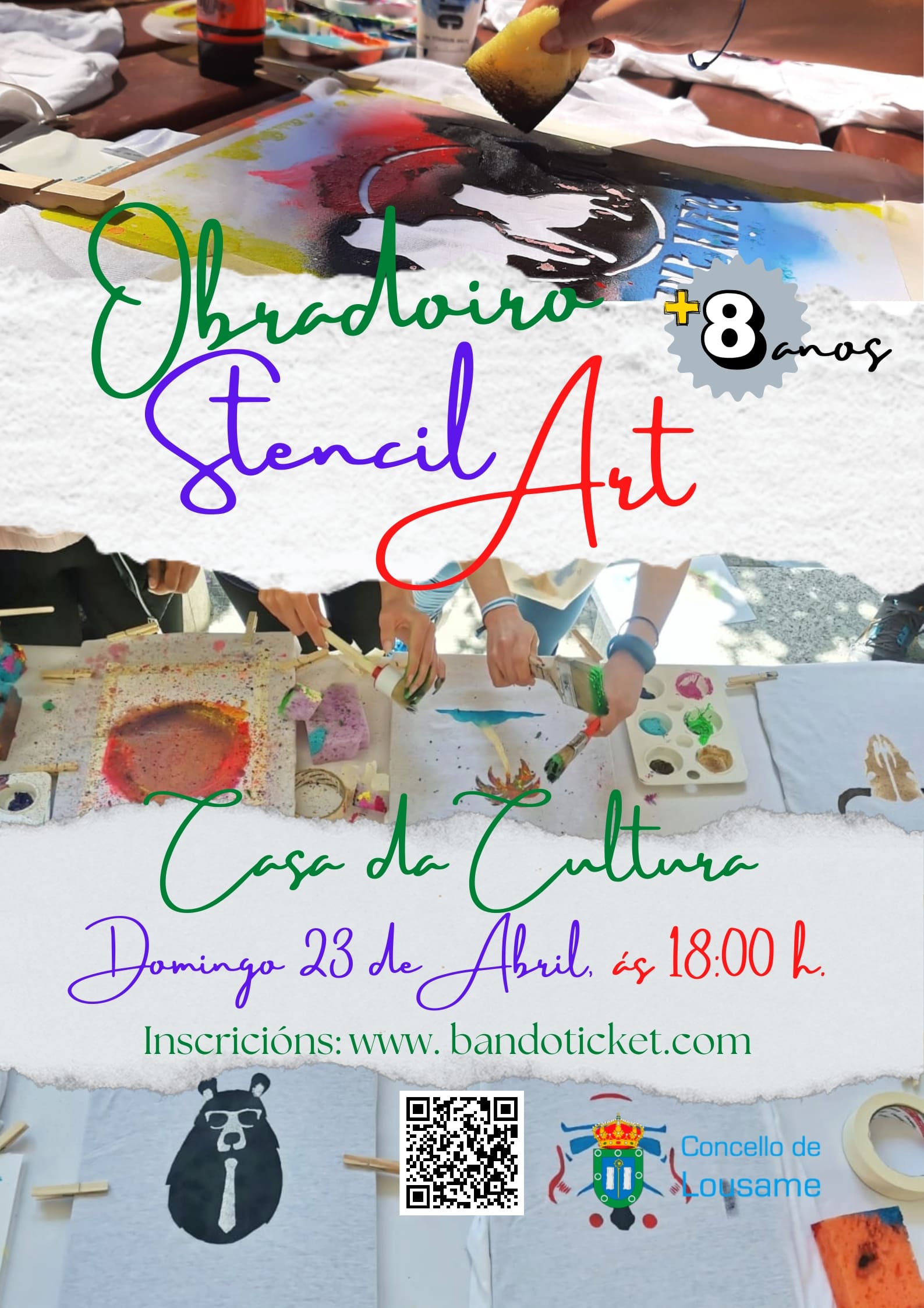 Obradoiro Stencil Art