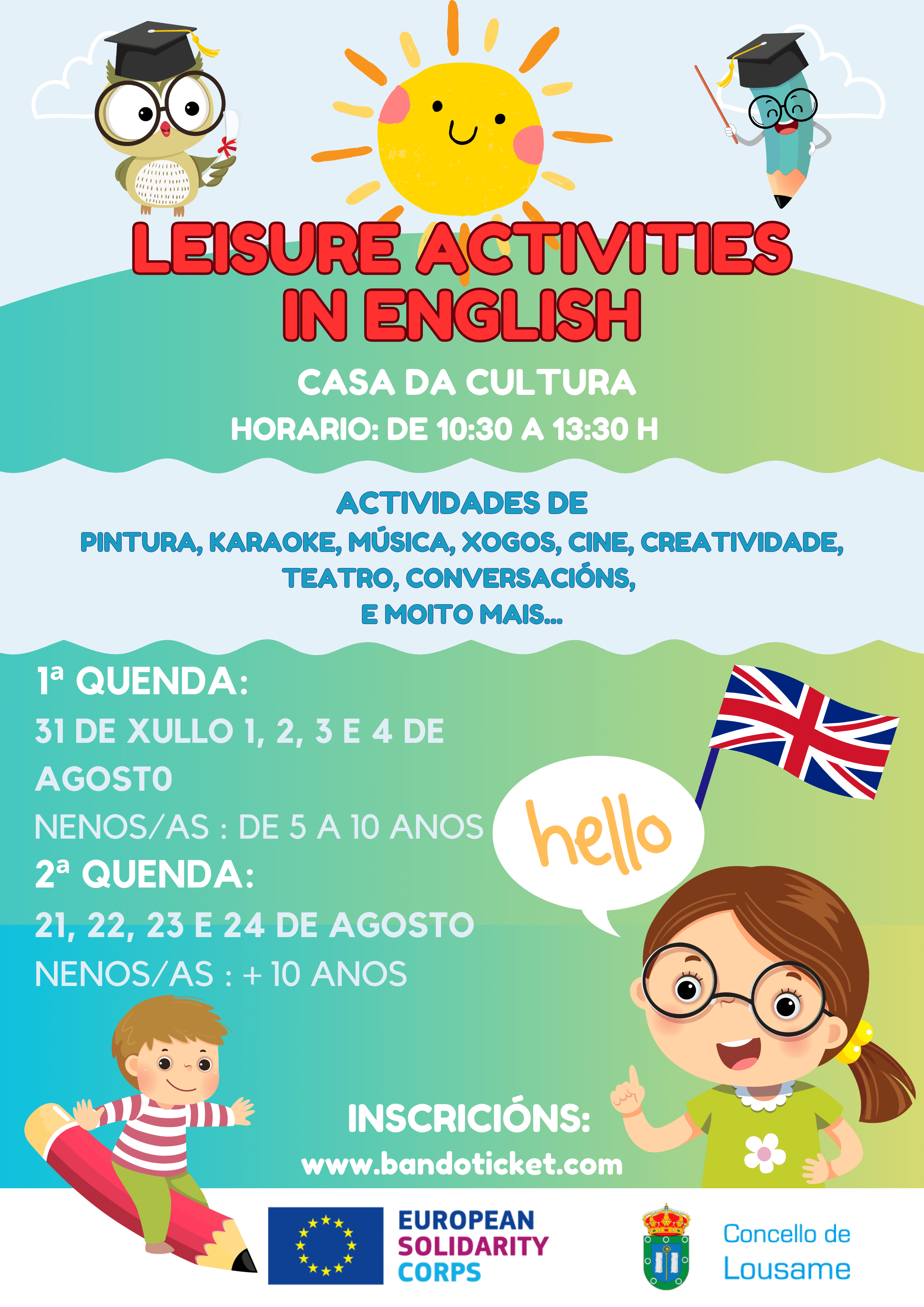 ACTIVIDADES LÚDICAS EN INGLÉS