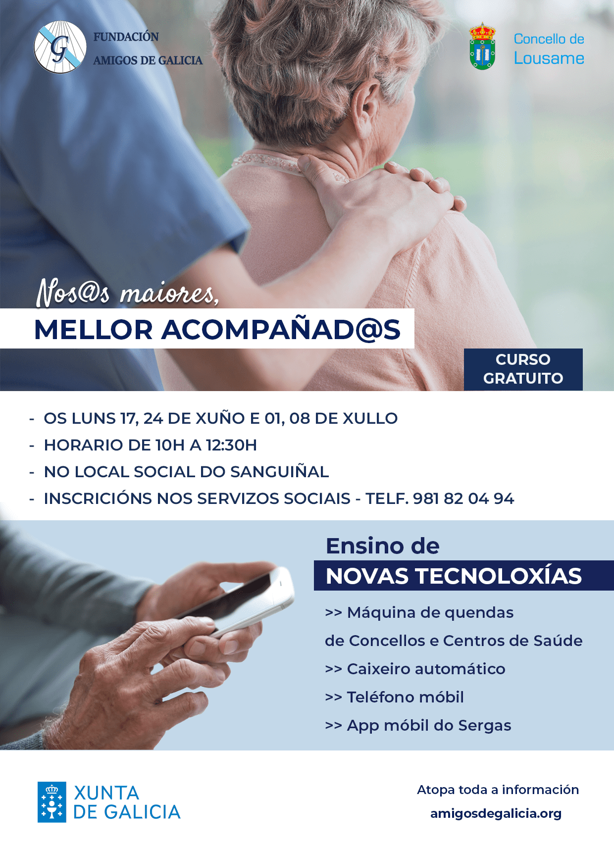 Curso Novas tecnoloxías para maiores