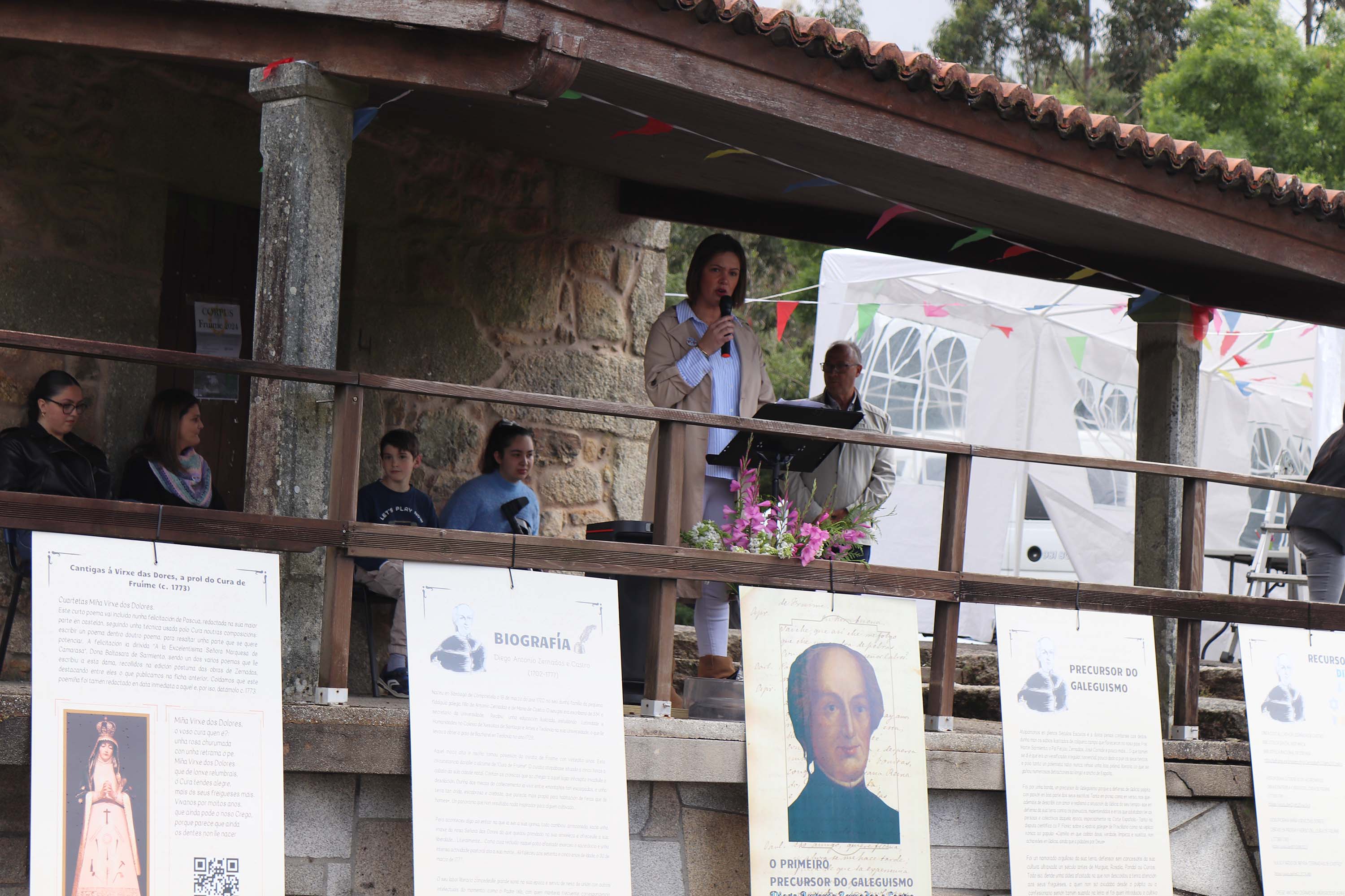 Concello de Lousame e AAVV Zernadas de Castro organizan a primeira edición da Andaina das Letras en homenaxe ao Cura de Fruíme 