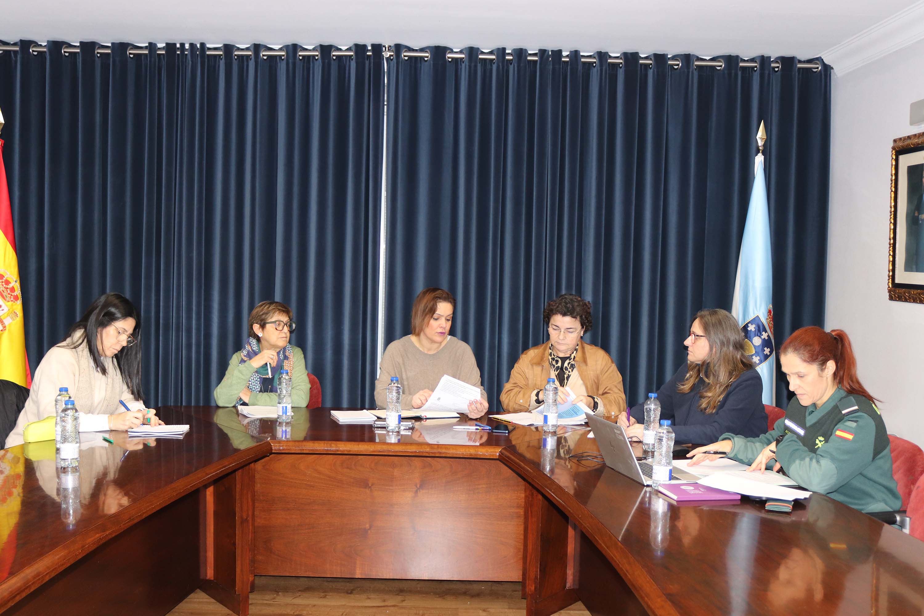Lousame acolle a decimosexta xuntanza da Mesa de Coordinación Institucional fronte a Violencia de Xénero