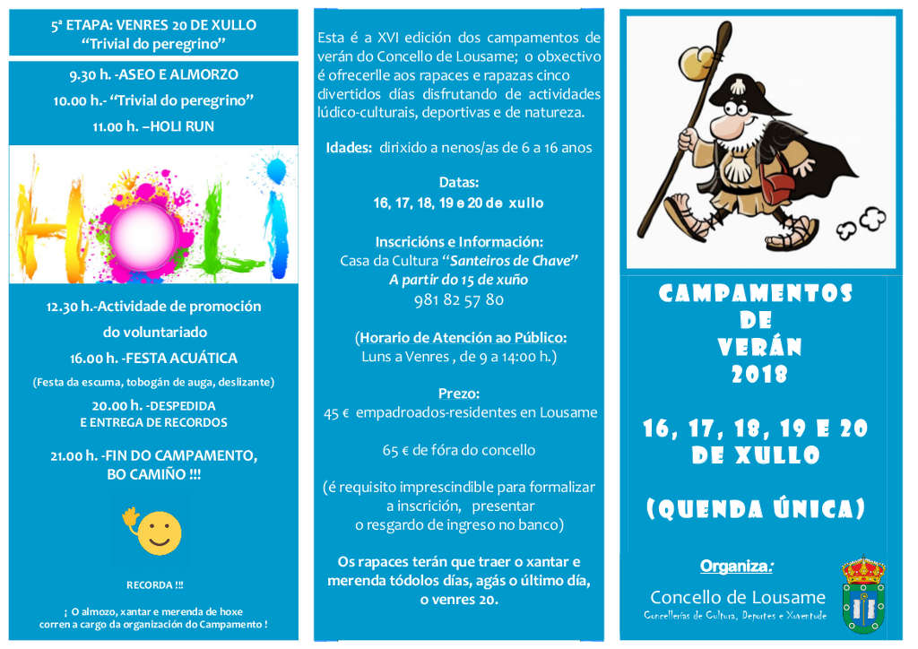 Campamentos de Verán 2018