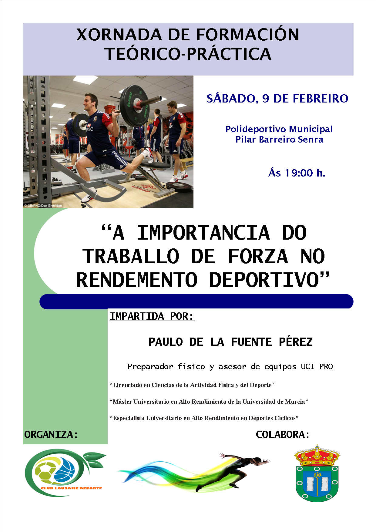 A importancia do traballo de forza no rendemento deportivo