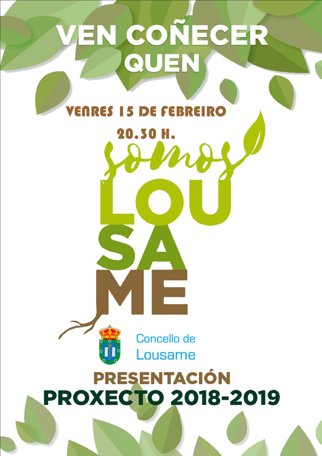 Presentación do proxecto Somos Lousame