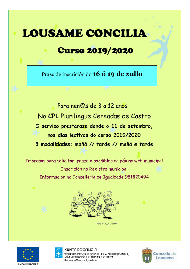 Concilia para curso 2019/2020