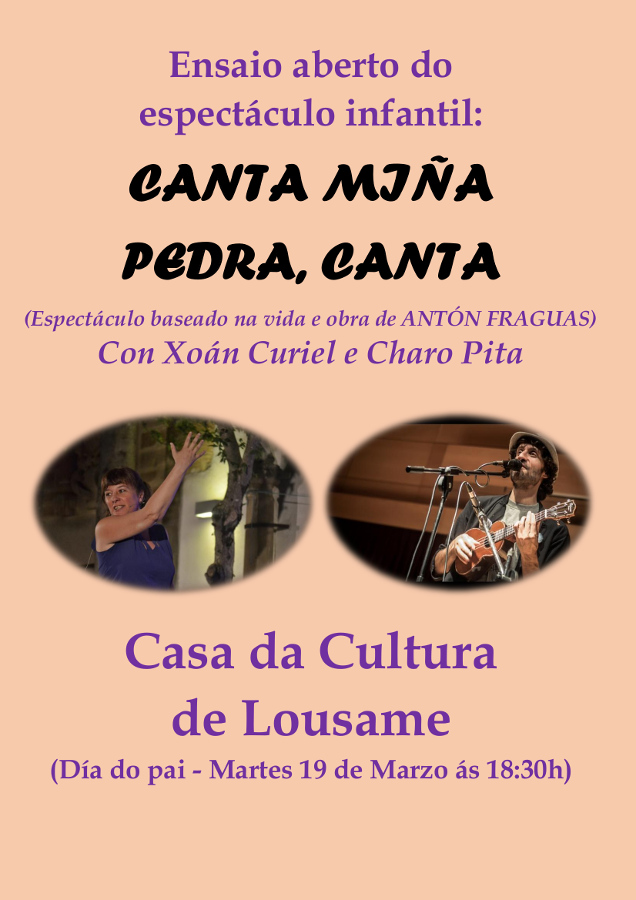 Canta miña pedra, canta