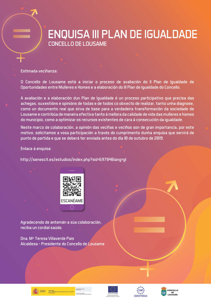 Enquisa III Plan de Igualdade