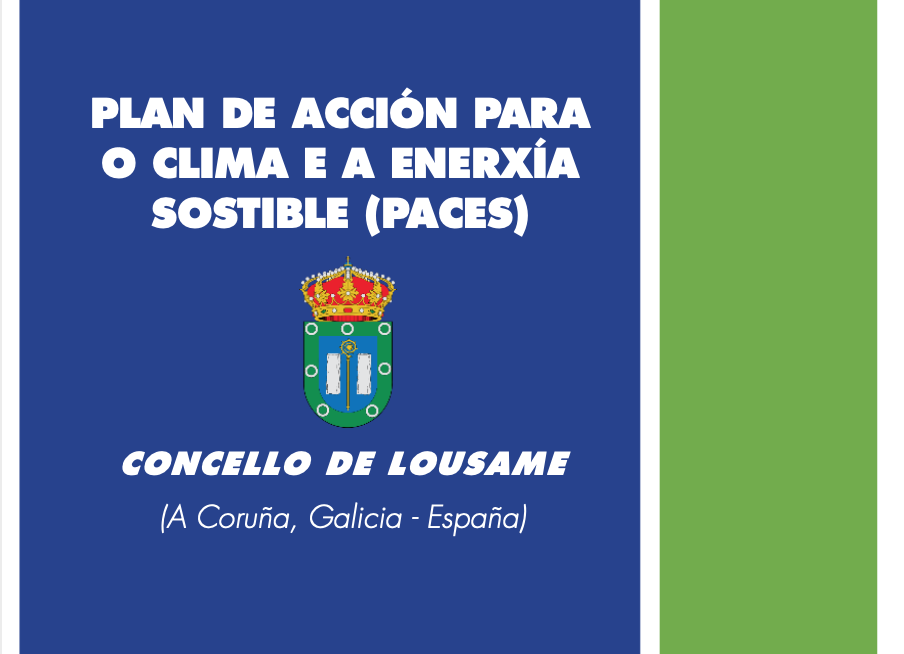 PLAN DE ACCIÓN PARA O CLIMA E A ENERXÍA SOSTIBLE (PACES)