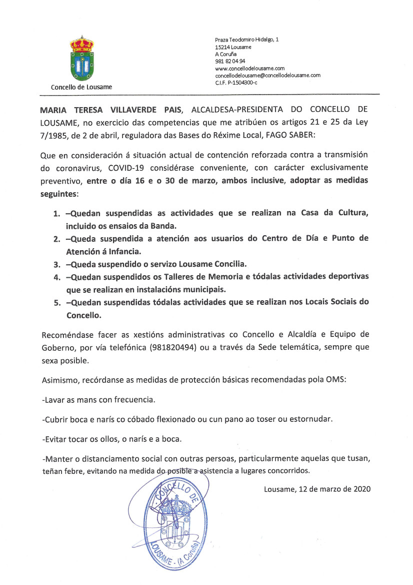 Bando Coronavirus