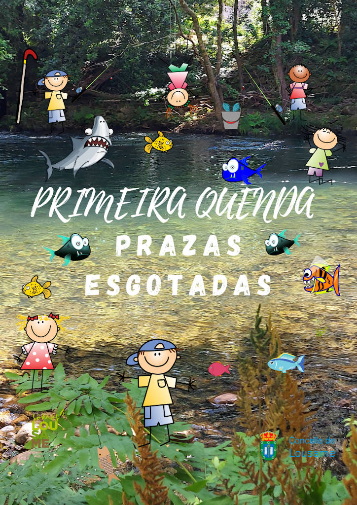Prazas esgotadas na primeira quenda dos Campamentos 2020