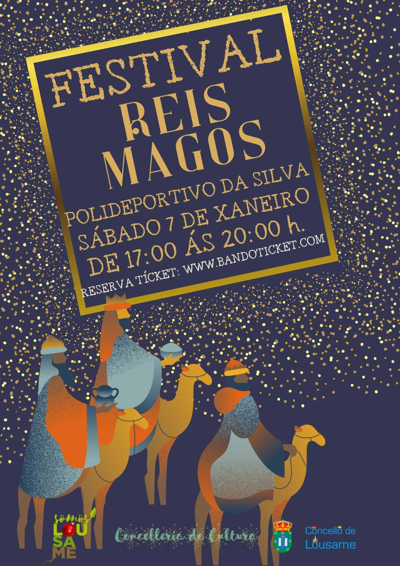 O Concello de Lousame organiza unha dobre cita cos Reis Magos: Recepción o xoves na Casa da Cultura e Festival de Reis o sábado