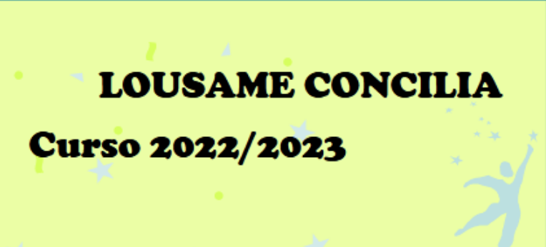 Admitidos/as no Servizo Lousame Concilia para o curso 2022/23