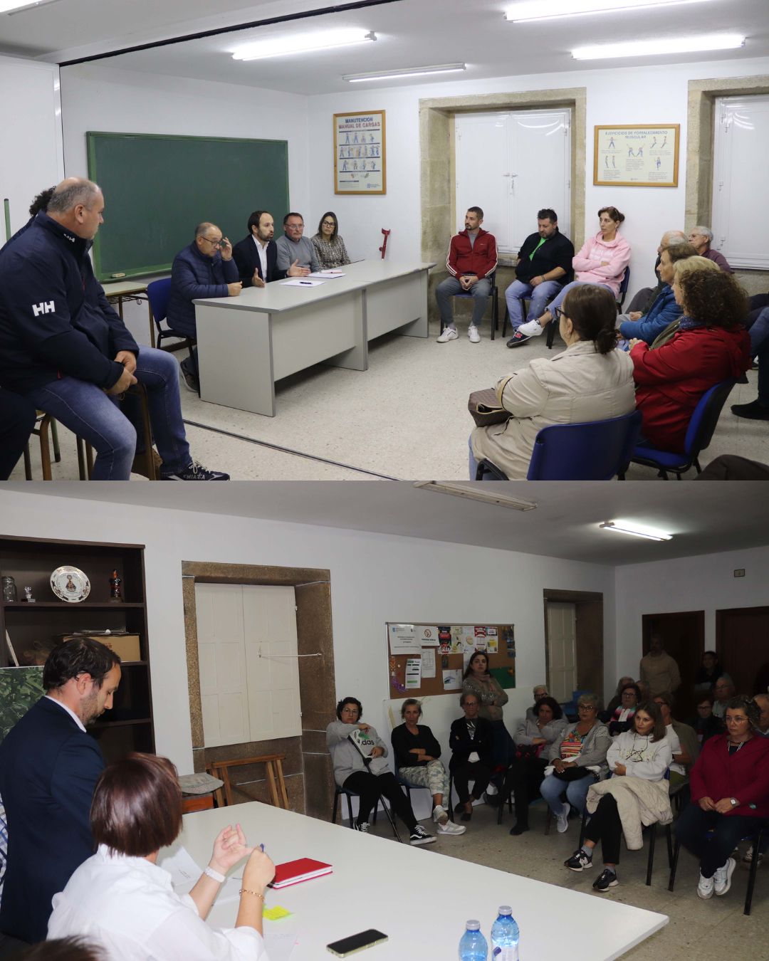 Gran participación veciñal nas dúas primeiras reunións de “Lousame, parroquia a parroquia”